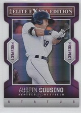 2014 Elite Extra Edition Prospects Status Purple Die-Cut /150 Austin Cousino 2d9