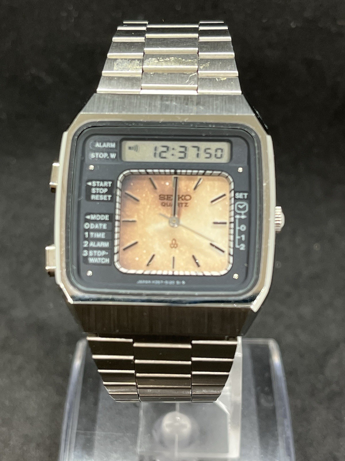 Vintage Seiko H357-505A Digital Analog Quartz Men's Digital Watch