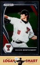 Mason Montgomery 2021 Panini Prizm Draft Picks #PDP191 Texas Tech Red Raiders