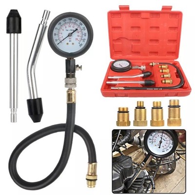 Gas Engine Diagnostic Testing Tool Engine Cylinder Compression Gauge Tester Kit