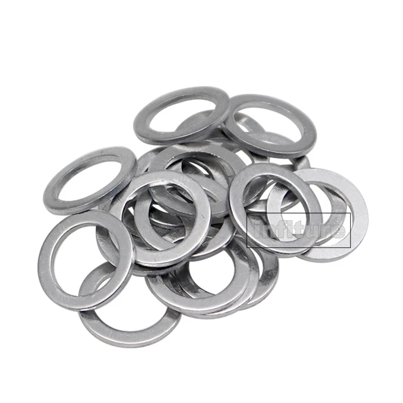 1000 piezas para MAZDA Kia Hyunda anillo de sellado drenaje de aceite tornillos juntas 995641400 Foto 3 de 4