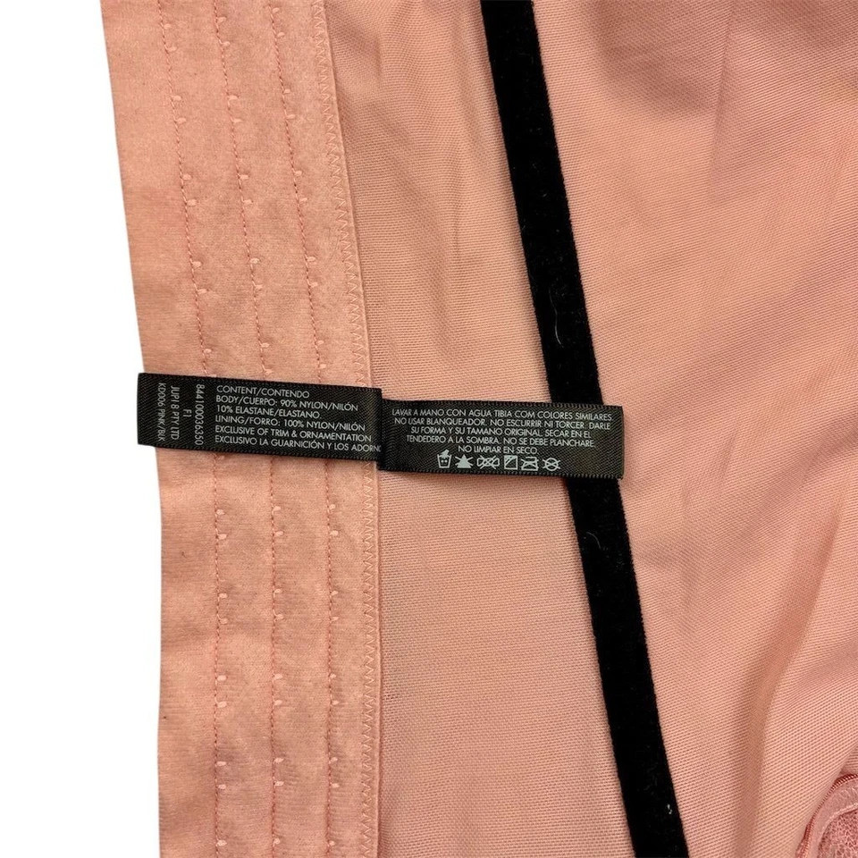 Y2K Kardashian Colección 34B Rosa Encaje Corsé Bustier Lencería Mujer 00’s De Colección Foto 4 de 4