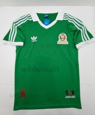 1986 Mexico Retro Home Jersey Hugo Sanchez #9 Vintage Iconic Green Classic