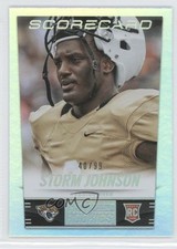 2014 Panini Hot Rookies Rookie Scorecard 40/99 Storm Johnson #423 0f6