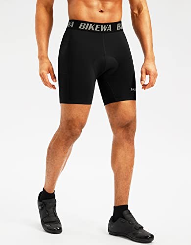 Herren 4D Gepolsterte Fahrradshorts Radunterwäsche Radfahren Fahrrad Polstershorts - Bild 6 von 8