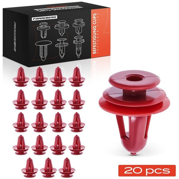 Frankberg 20X NYLON-CLIP ROT TÜRverkleidung Passend FüR | 5481FB0046746-image