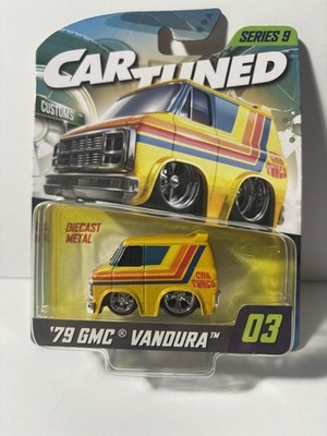 MGA Car Tuned Series 9 #3 79 GMC Vandura Yellow 178C