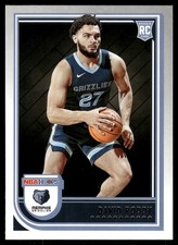 2022-23 Hoops #253 David Roddy Memphis Grizzlies Rookie