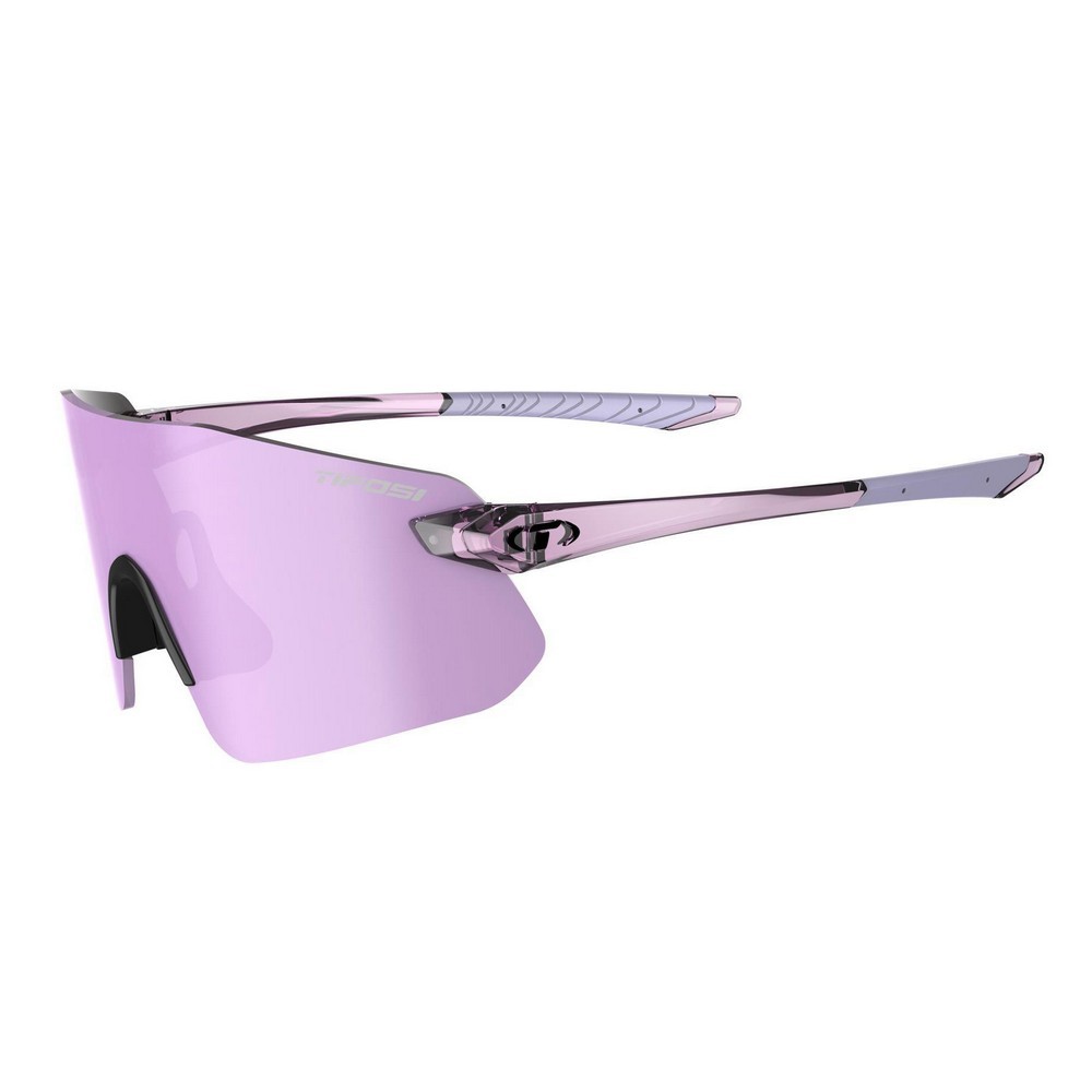 Tifosi Vogel SL Cycling Sunglasses Crystal Purple / Violet Mirror Lens