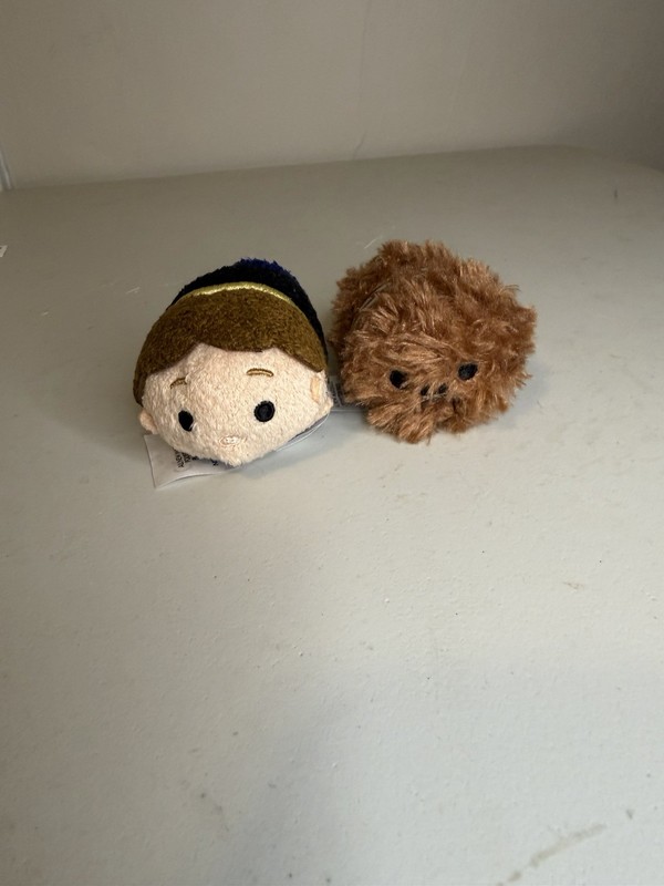 Disney Star Wars Han Solo & Chewbacca Tsum Tsum Plush Set of 2