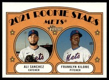 2021 Topps Heritage 2021 Rookie Stars - Mets - Ali Sanchez/Franklyn Kilome