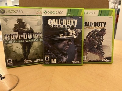 Xbox 360 Call of Duty Bundle Ghosts, Advanced Warfare , COD4