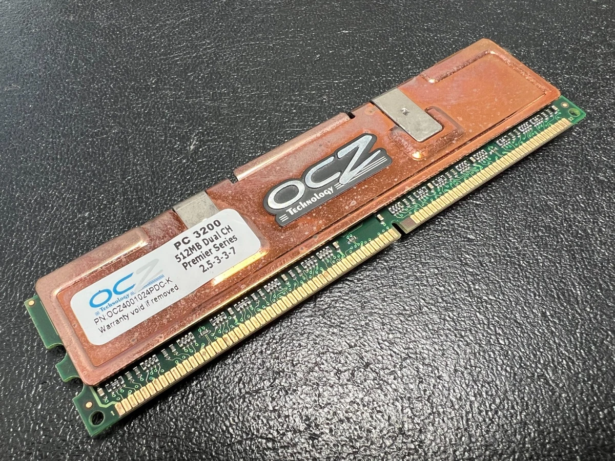 Xiede 2X Desktop Pc MéMoire Module Ddr 400 1Go Pc-3200 Ddr1 184Pin Dimm 400Mhz X001