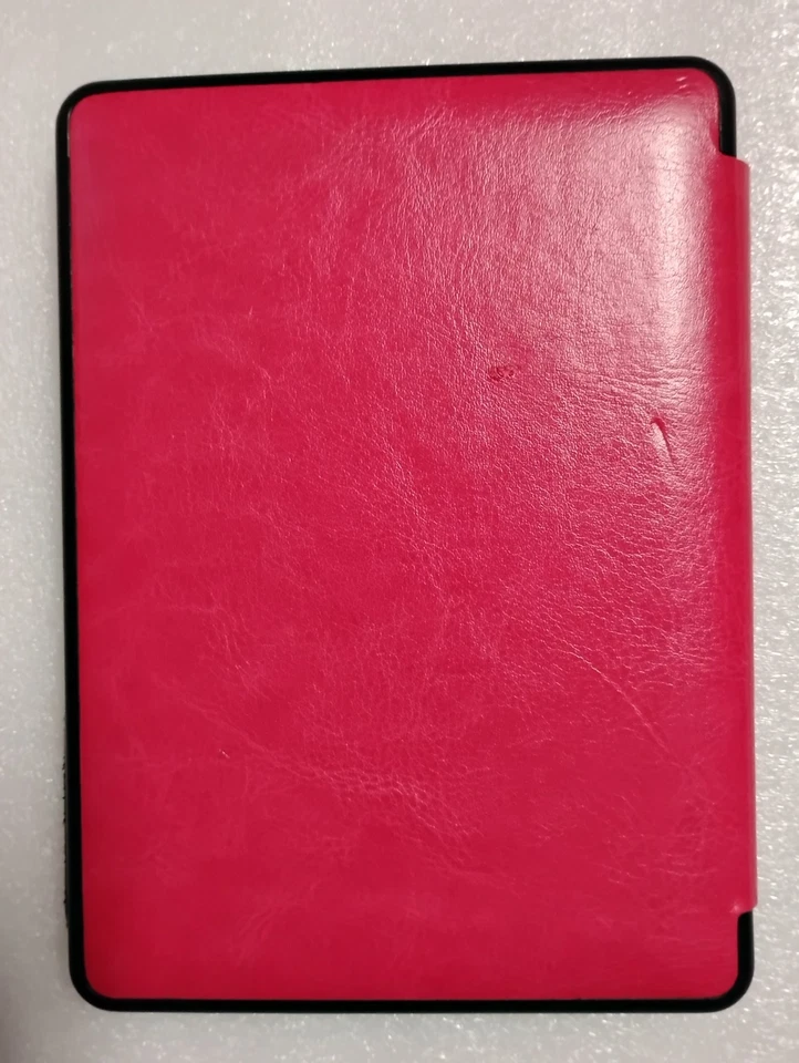 Estuche Plegable Kobo Glo HD n437 Rosa -- Cierre Magnético -- Cuero Vegano Foto 2 de 3