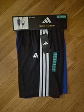 BRAND NEW! ADIDAS YOUTH BOYS XLARGE (18-20) 2-PAIRS OF SHORTS, WITH POCKETS!