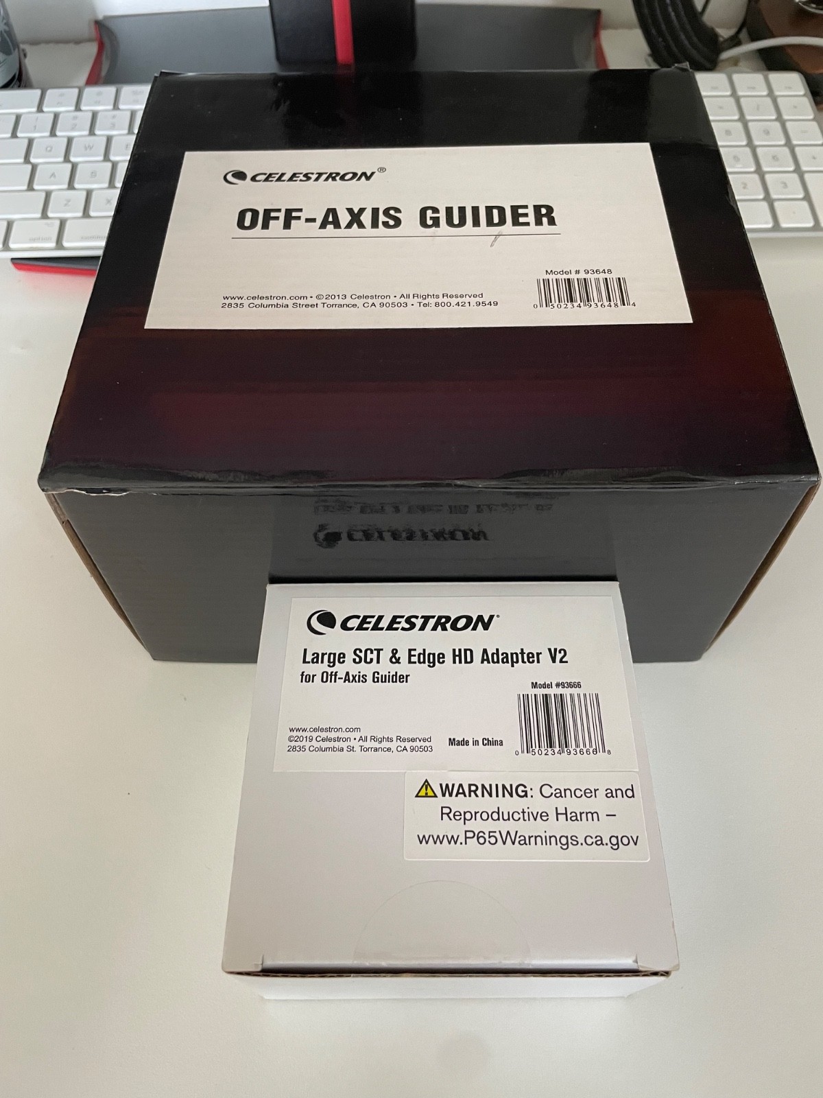 Celestron Deluxe Off-axis Guider and Celestron Large SCT & E