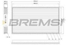 BREMSI Innenraumfilter für Mercedes-Benz Vito Bus 638 V-Klasse 638/2