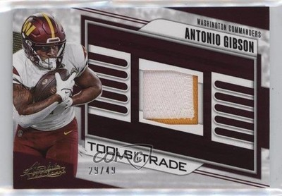 2023 Panini Absolute Tools of the Trade Prime 29/49 Antonio Gibson #TTR-AG 10nl