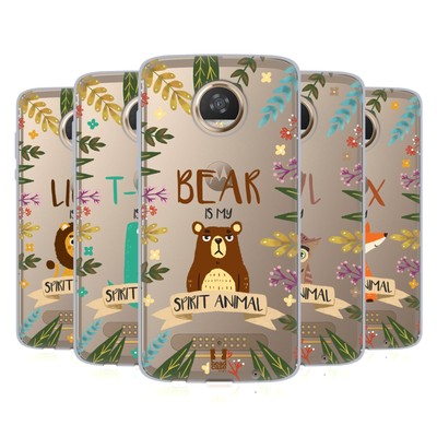 HEAD CASE DESIGNS SPIRIT ANIMAL ILLUSTRATIONS SOFT GEL CASE FOR MOTOROLA PHONES