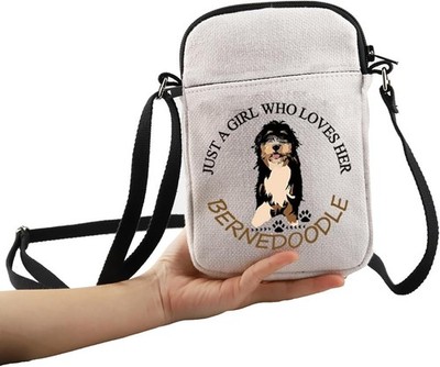 Bernedoodle Liebhaber Umhängetasche Hund Mama Geschenk Doodle Handtasche Beuteltasche Handtasche