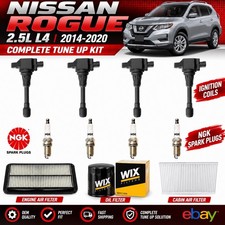 Ignition Coils Spark Plugs Filters Tune Up Kit For Nissan Rouge 2.5l 14-20 Ignition Coils Spark Plugs Filters Tune Up Kit For Nissan Rouge 2.5l 14-20