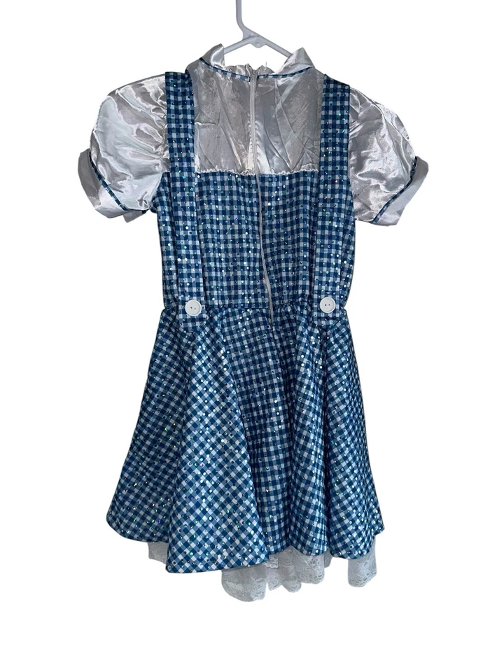 Vestido Rubies Dorothy of Oz Niñas Lentejuelas Brillantes Talla Mediana Vestido Solo Foto 3 de 4