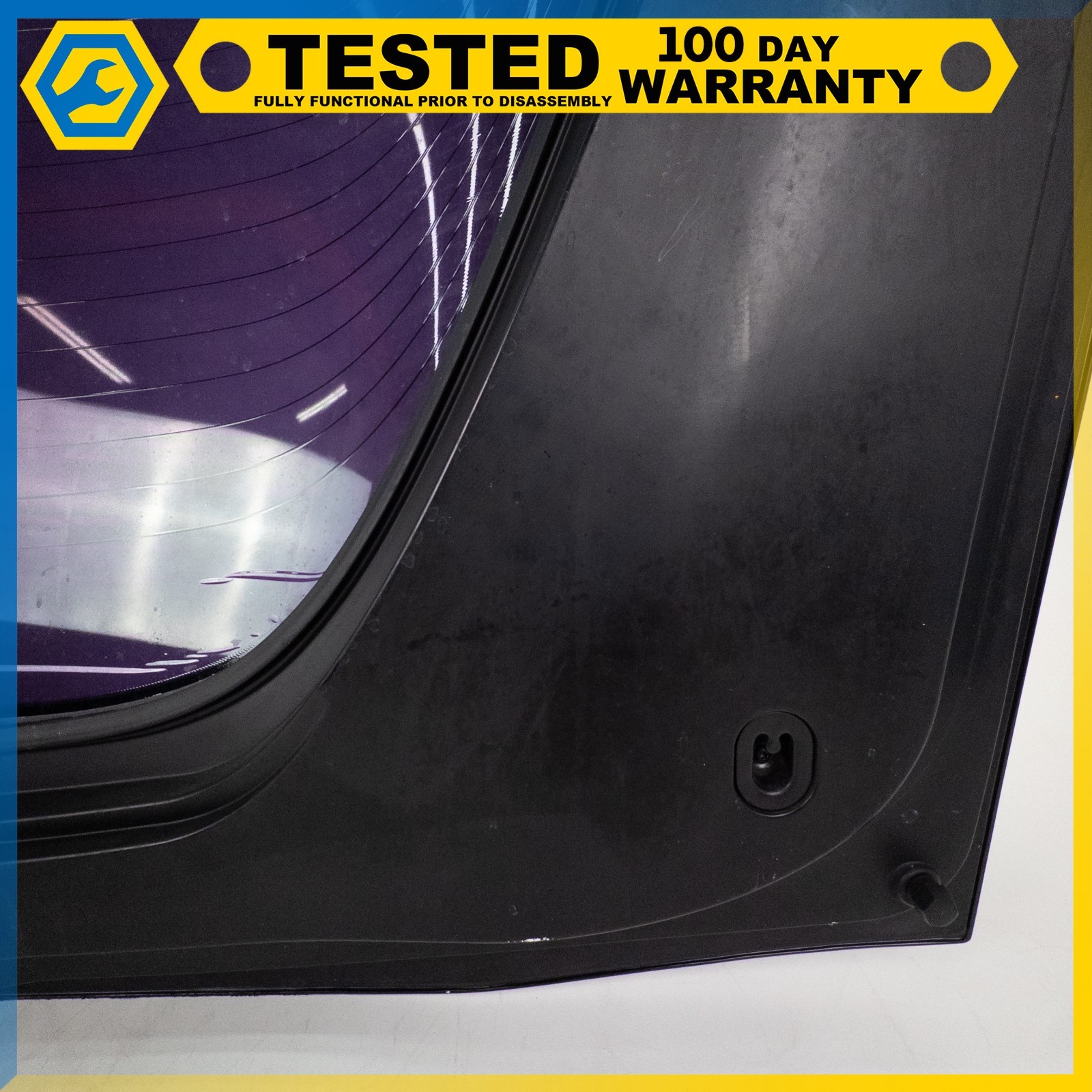 05-13 CHEVROLET CORVETTE C6 REAR COMPARTMENT LIFT WINDOW PANEL GLASS ASSEMBLY OE