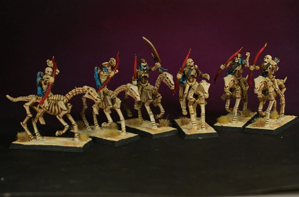 Tomb Kings Archers x6 – Hand-Painted Skeleton Warriors | Khemri Undead Warhammer - Imagen 4 de 4