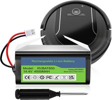 4500mAh RVBAT850 Battery for Shark Ion Robot RV1001AE R75 R85 S87 RV751 RV1000
