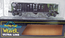 WEAVER O SCALE ULTRA LINE B&A BOSTON & ALBANY 3 BAHÍAS TOLVA 3 RIELES NOS