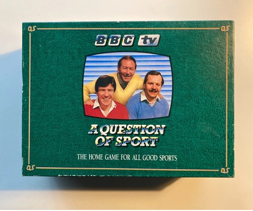 BBC A Question Of Sport Board Game Vintage 1986 100% Complete. Unplayed ...