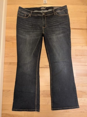 26T Torrid Luxe Slim Boot Mid Rise Jeans 47x34 Long Tall