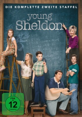 YOUNG SHELDON: STAFFEL 2 - IAIN ARMITAGE,ZOE PERRY,LANCE BARBER  2 DVD NEU