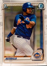 2020 Bowman Baseball Chrome Prospects #BCP-37: Wilfred Astudillo Bowman Base