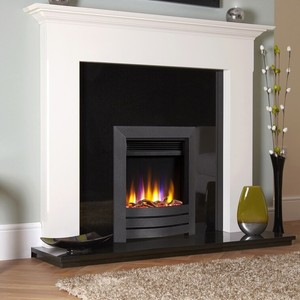 Celsi Ultiflame Vr Inset Electric Fire Fireplace Heating Black Eco
