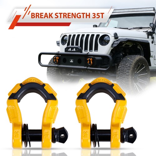 Off-Road Recovery Kit Snatch Block/Shackle/Winch Rope+Hook/Tow Strap/Tree Saver - Picture 76 of 88