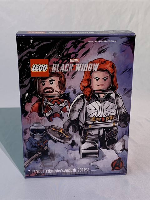 Lego Brickheadz Captain America Civil War Black Widow 41591 Brand New Sealed | eBay