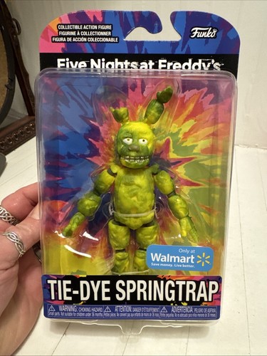 2022 Funko FNAF Five Nights Freddy Tie-Dye Springtrap Figura Walmart Esclusiva. NUOVO - Foto 1 di 14