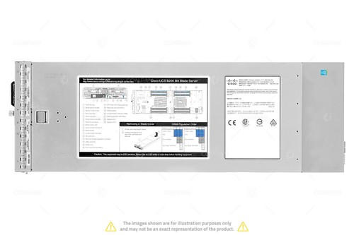 Serwer kasetowy CISCO UCS B200 M4-2SFF 2x Xeon E5-2680 V4 64 gb ram 2x 300GB HDD - Zdjęcie 3 z 8