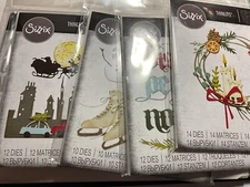 Tim Holtz / Sizzix 2024 Christmas Vault Dies - Your Choice