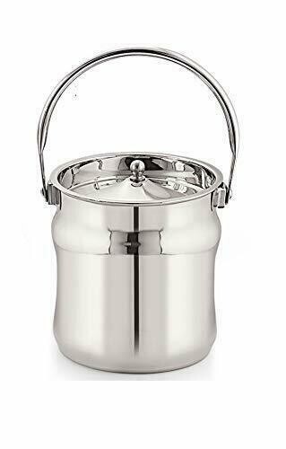 Stainless Steel Oil Can / Milk Container - 2 Litre - Picture 2 of 3