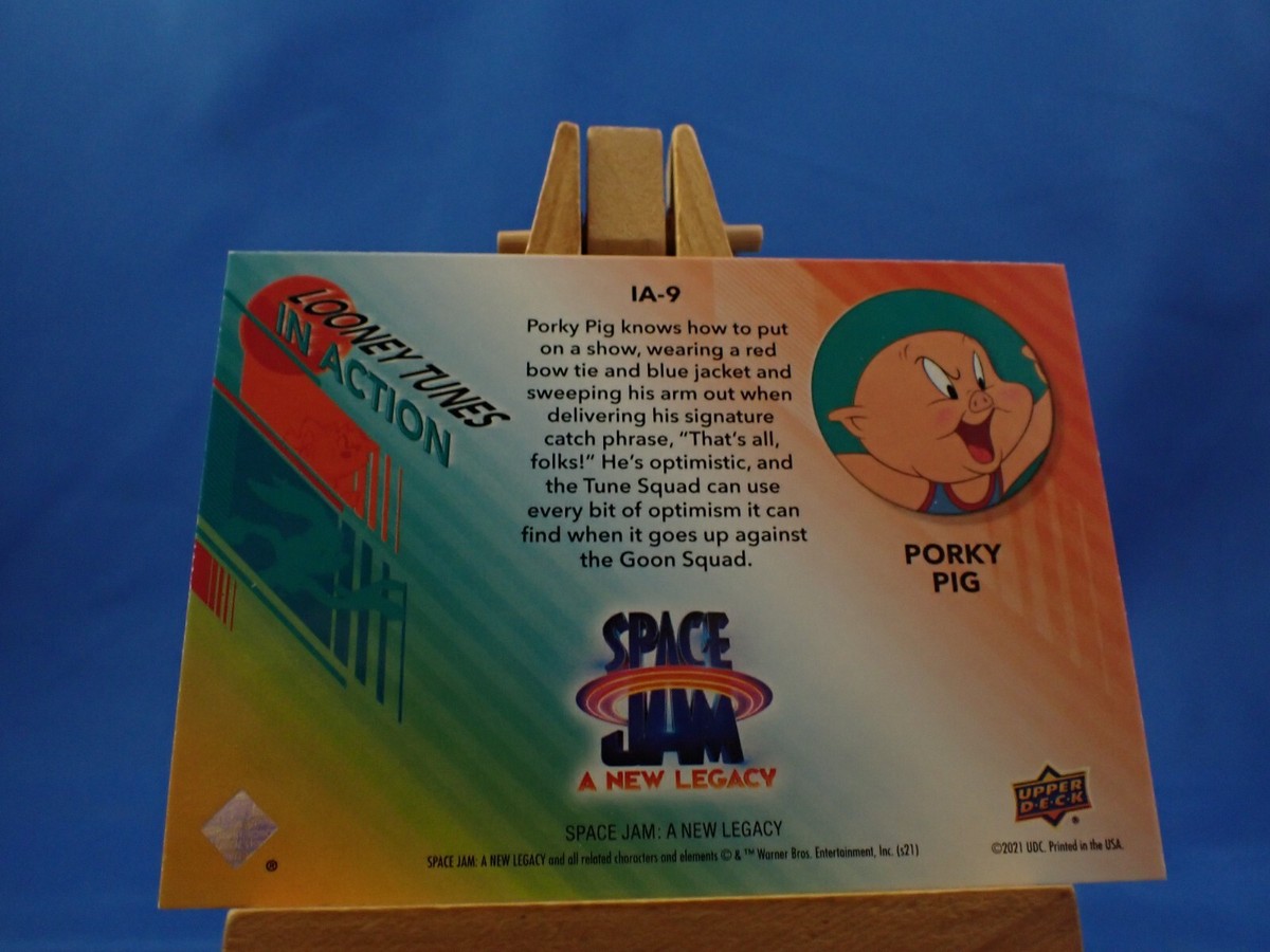 Porky Pig Space Jam A New Legacy Looney Tunes In Action | eBay