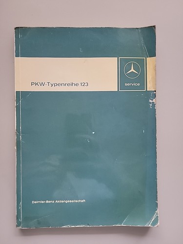 Werkstatthandbuch / Wartung Mercedes Benz Typ W 123 124 126 201 RC 107, 09/1992