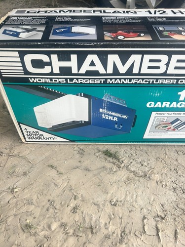 Chamberlain Model 710 Garage Door Opener 1/2 HP Cain Drive - NIB Old Stock - Picture 2 of 3