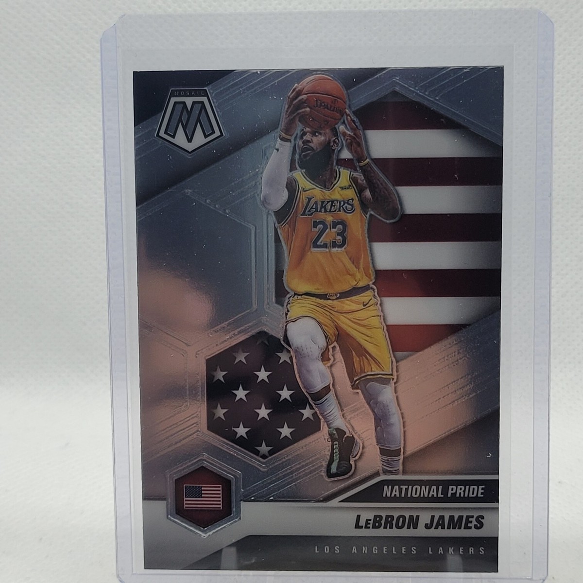 NBA LEBRON 【世界750枚限定】 2020-21 Panini Mosaic Basketball LeBron James National Pride | eBay