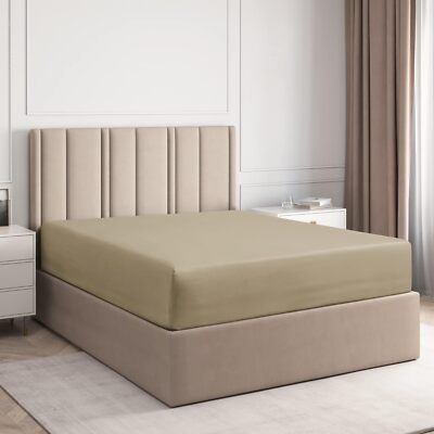 Hotel Luxury Single Fitted Sheet Only by CGK Linens