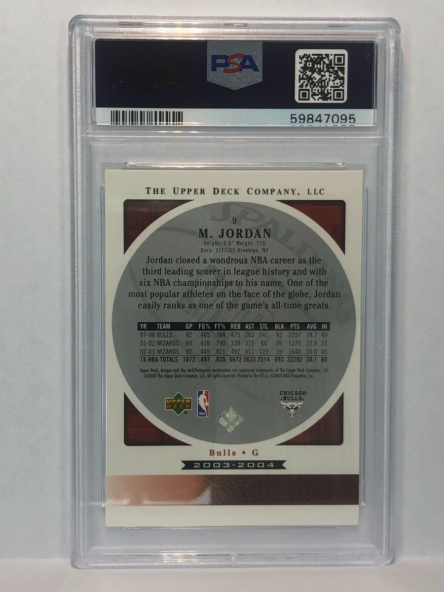 2003 ud マイケルジョーダン PSA10 2003 ud マイケルジョーダン PSA10 Michael Jordan 2003 ud top