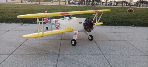 Avión rc Aeromodelismo Sterman Pt-17 Biplano en depron - Imagen 2 de 15
