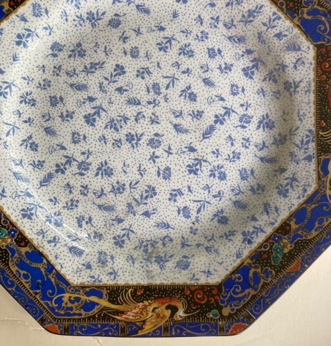VINTAGE WINTON WARE GRIMWADES CHINTZ DESSERT PLATE STOKE ON TRENT ENGLAND - Picture 6 of 12