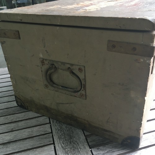 Alte Munitionskiste Holz - Bild 6 von 6